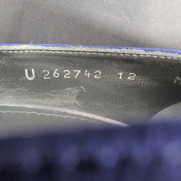 Stuart Weitzman Queen Suede Pointed Toe Stiletto Women Heel Pumps Size 12M Ink - Picture 10 of 13